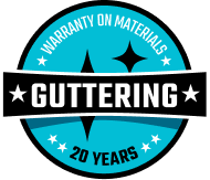 guttering badge