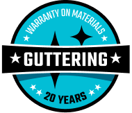 Guttering badge